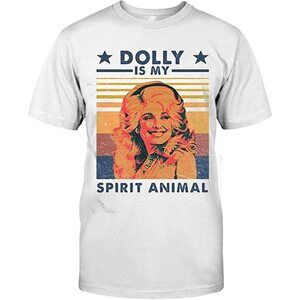 Dolly Parton Is My Spirit Animals Retro Stars Shirt